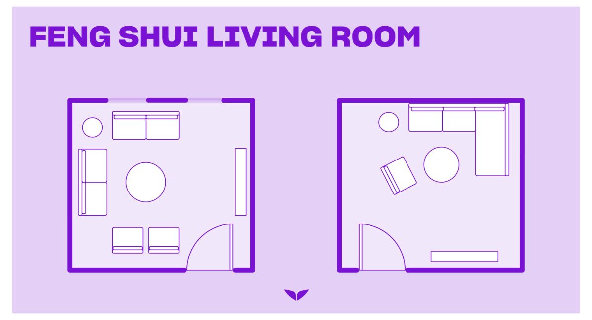 feng shui living room layout