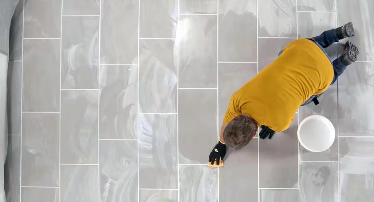 floor tile grout