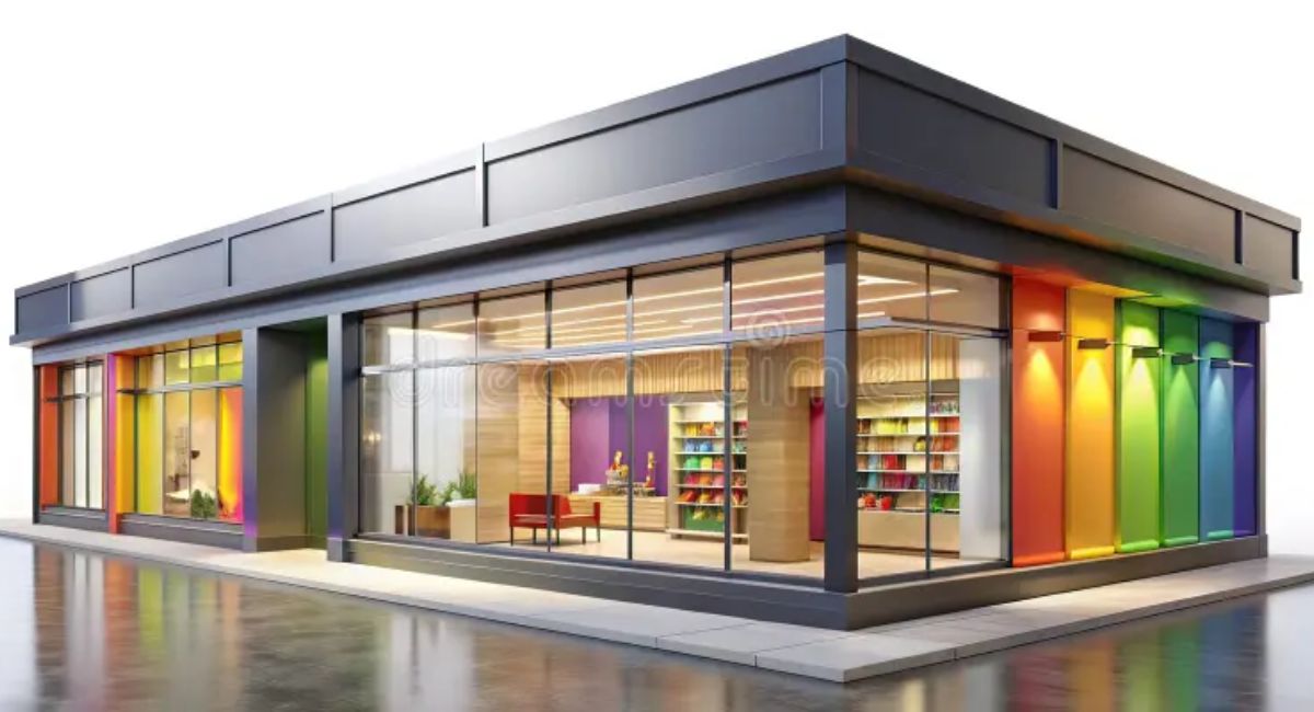 design a shop exterior