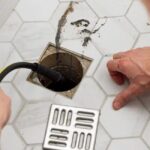 Bathtub drain clogged