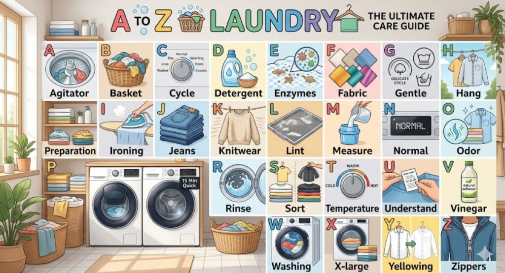 a to z laundry guide