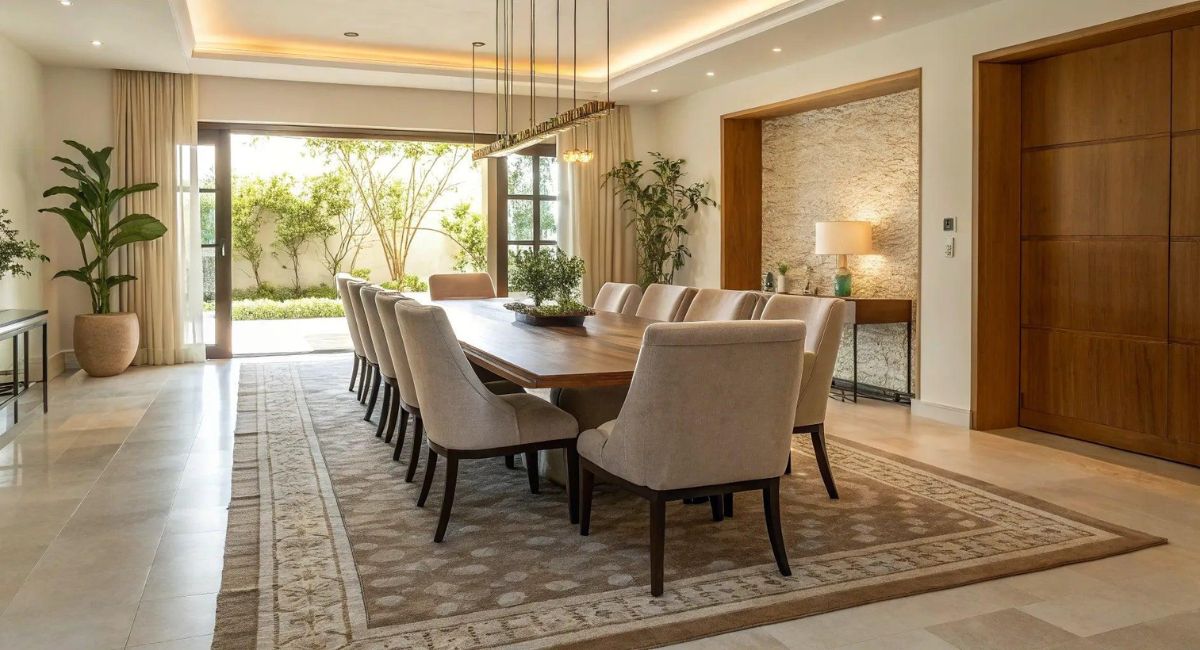 dining table carpet