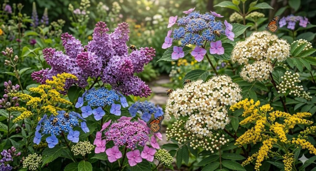 flower clusters