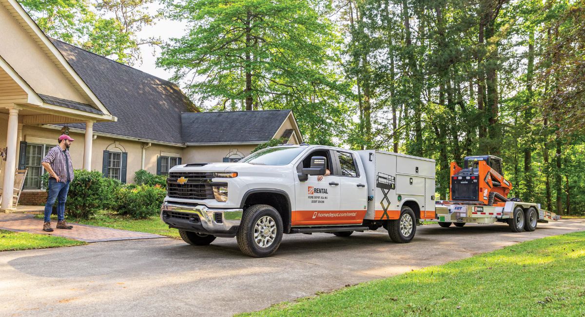 home depot truck rental