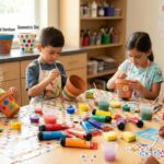pot painting for kids