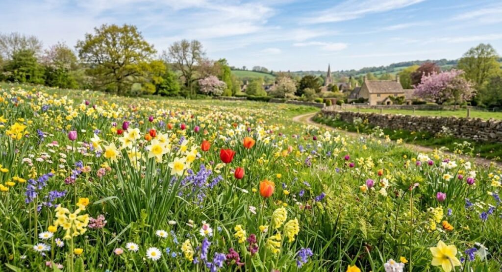spring season flower names