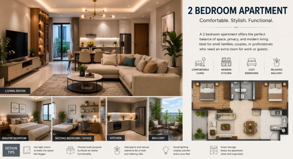 2-bedroom apartment