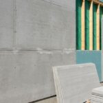 cement board wall