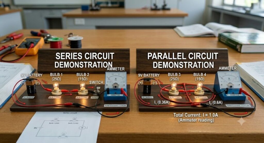 serirs circuit vs parallel circuit