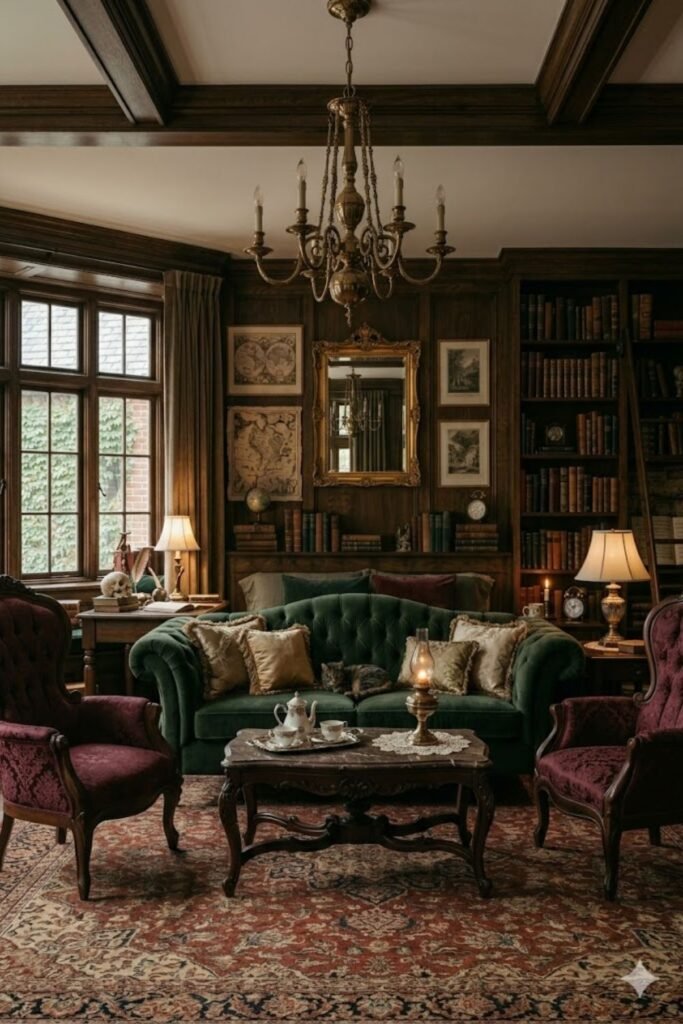 victorian style living room
