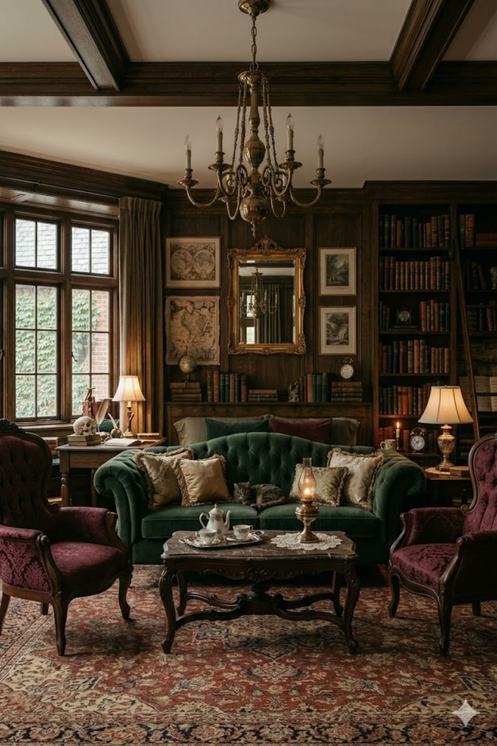 victorian style living room