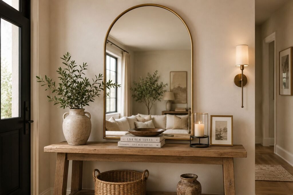Arch Mirror Decor