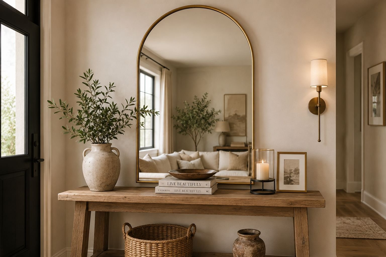Arch Mirror Decor