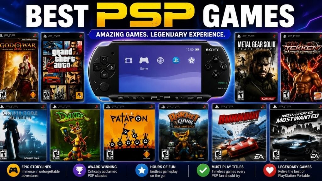 best psp games