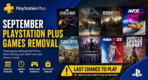 septenber playstation plus games removal