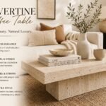Travertine Coffee Table